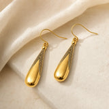 Kaia Gold Teardrop Drops