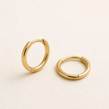 Slim Gold Sleeper Hoops